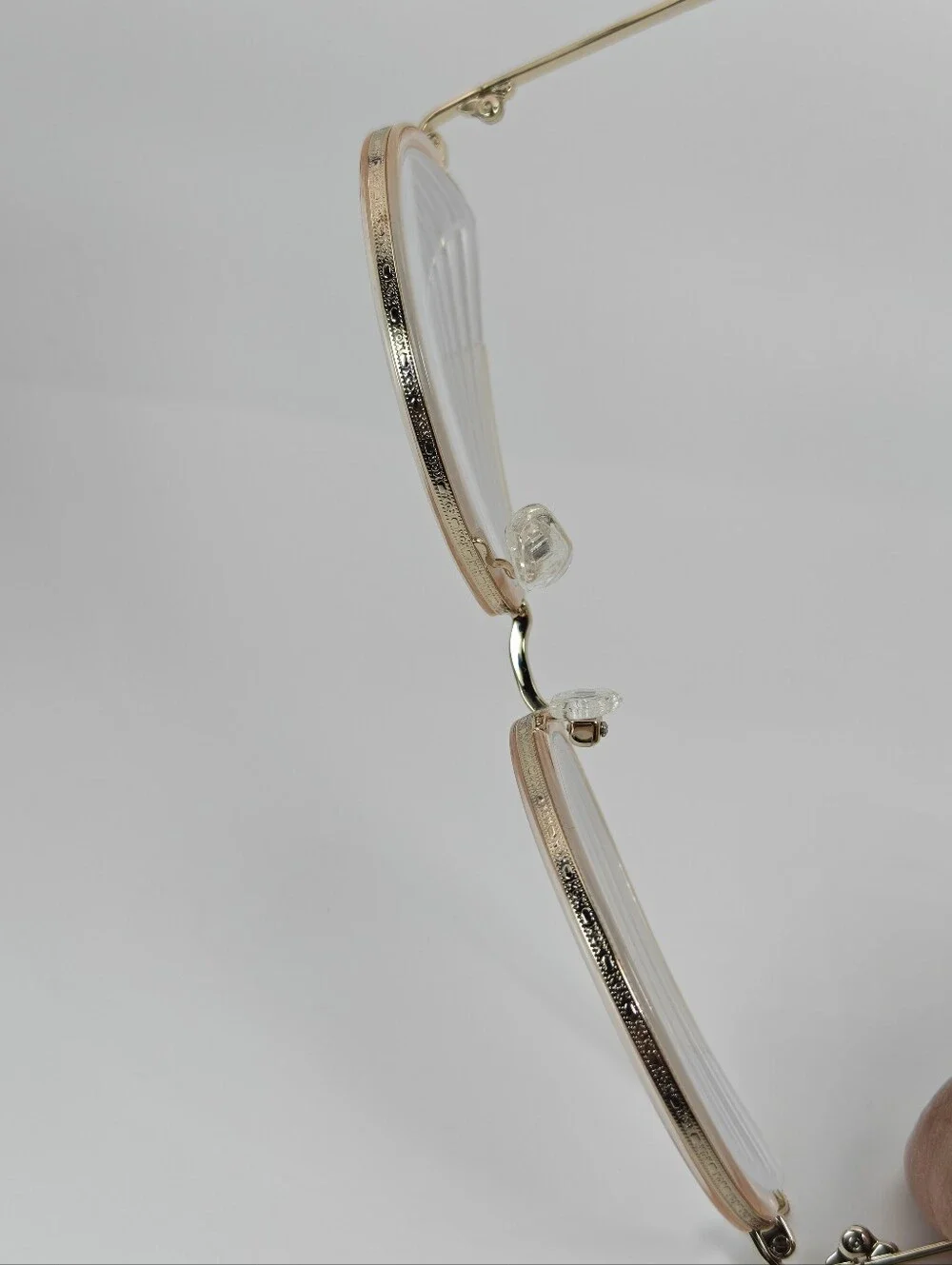 Koyo. Gold Rim Cat-Eye Glasses - Women's Fashion Accessory